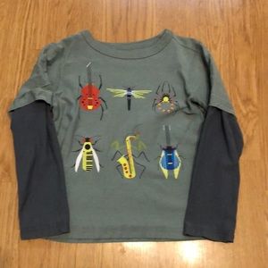 Long sleeve Tea Collection boys shirt size 5